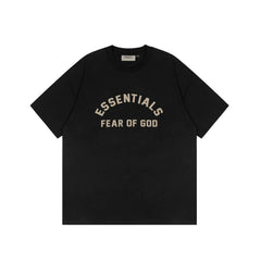 Essentials Fear of God Arch Logo Tee – Black (Fan-Shaped)