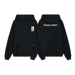 Represent "Decade of Speed" Graphic Heavyweight Hoodie - Black