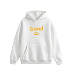 Drew White Smiley & GOOD Graphic Fleece Hoodie